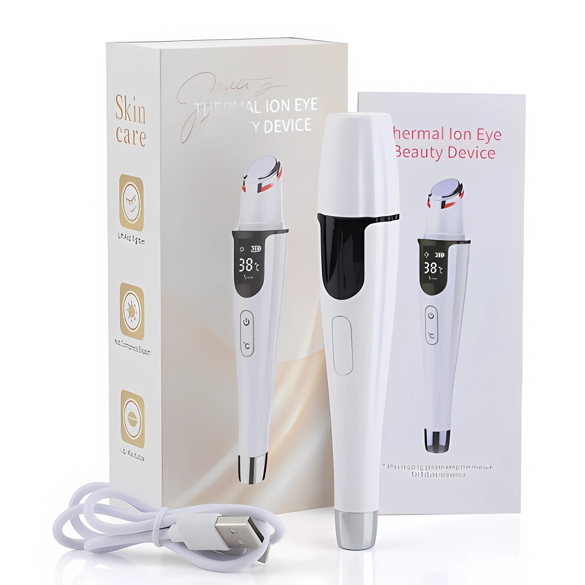 DISPOSITIVO OCULAR TERMICO IONICO PARA OJOS